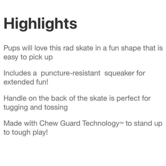 Plush Squeaky Dog Chew Toy NWT - Picture 8 of 8